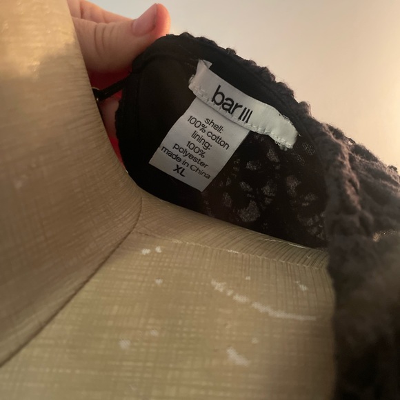 Delicate Bar III black lace top size XL - Picture 4 of 4